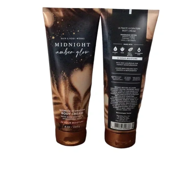 COPY - 2 Midnight Amber Glow Ultimate Hydration Body Cream Bath & Body Works New - Picture 2 of 2